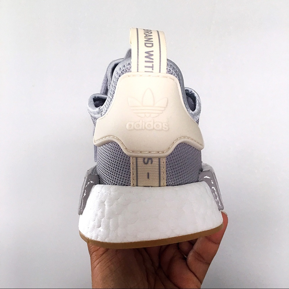 RARE Adidas NMD R1 Grey Women’s Running Shoes - Picture 5 of 7